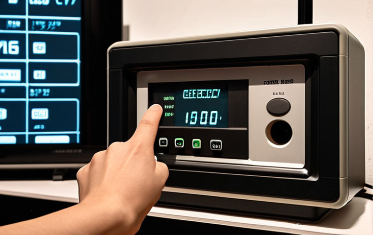 **

> A person using a electricity meter to check the power consumption of a TV in standby mode. Focus on the concept of "phantom load".

**